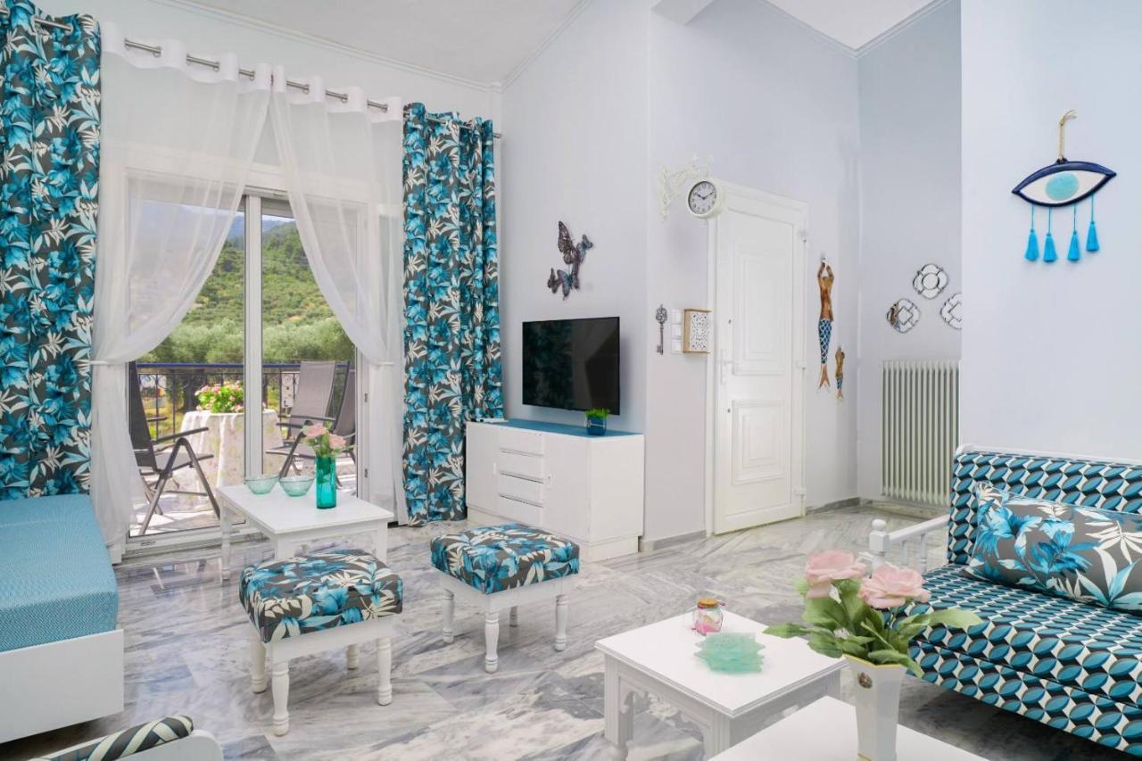Yiayia And Papou Luxury House Leilighet Liménas Eksteriør bilde